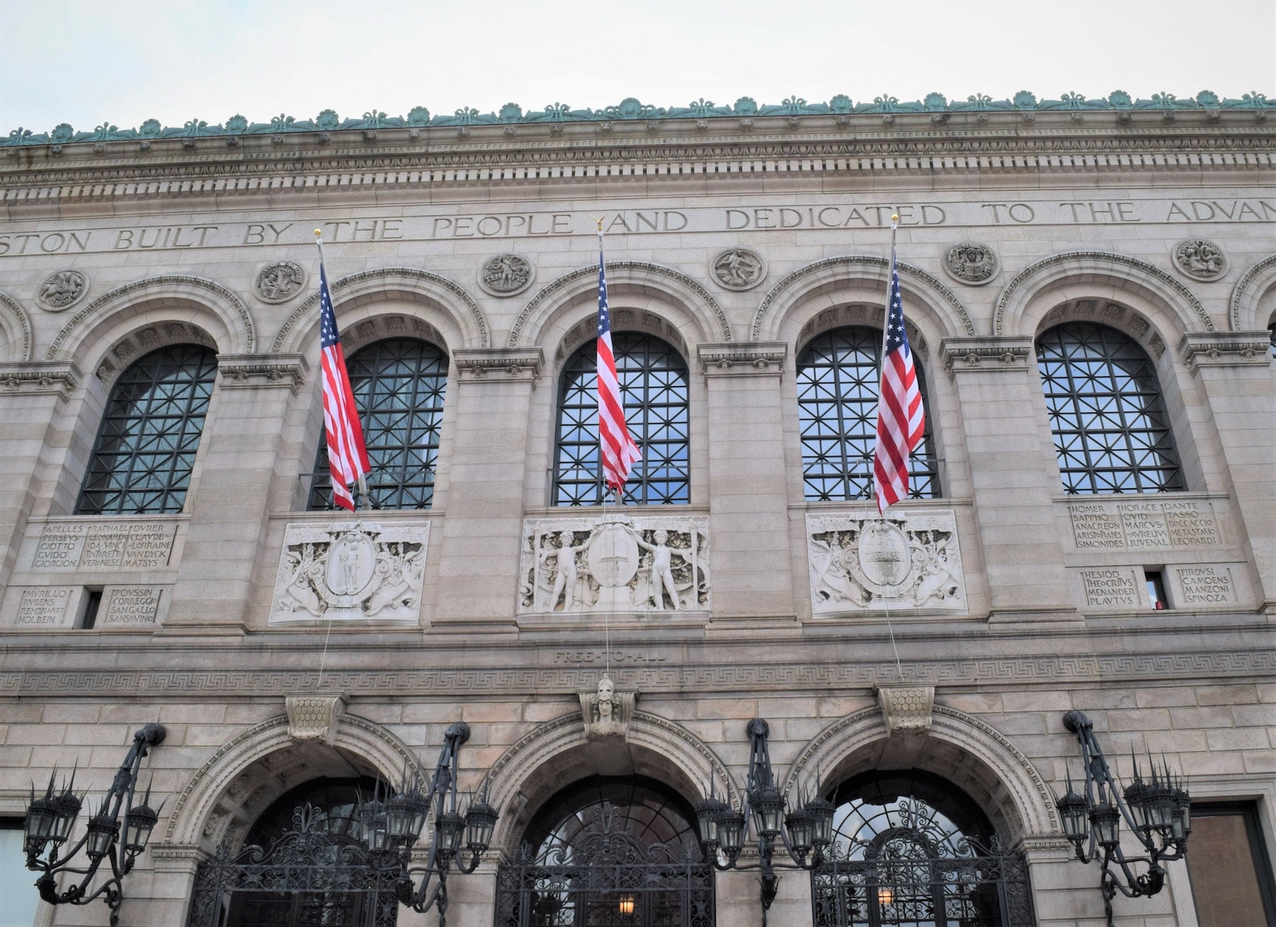 Cast Stone Repair for Boston Public Library