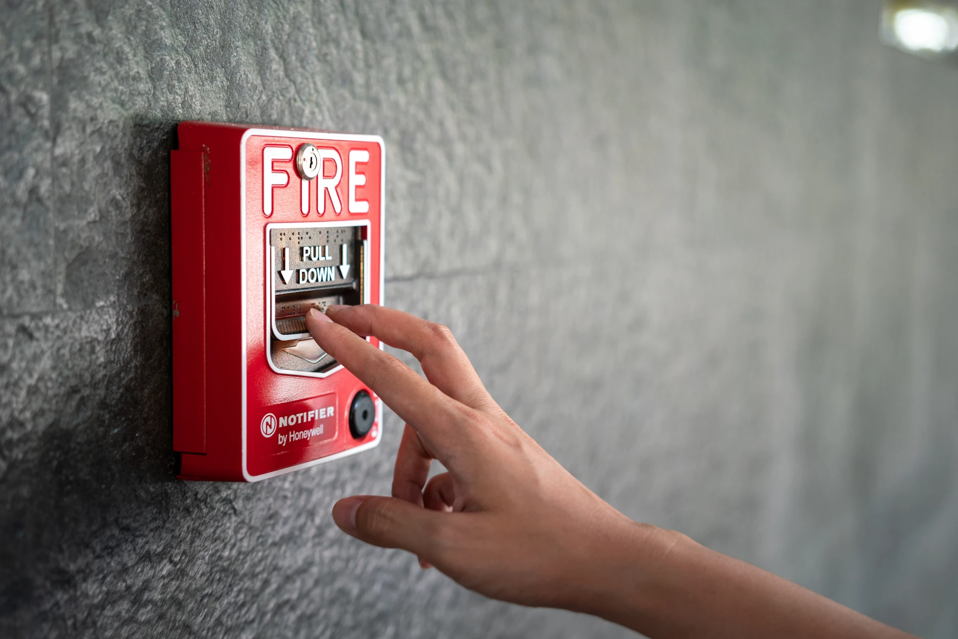 some body is pulling the red fire alarm