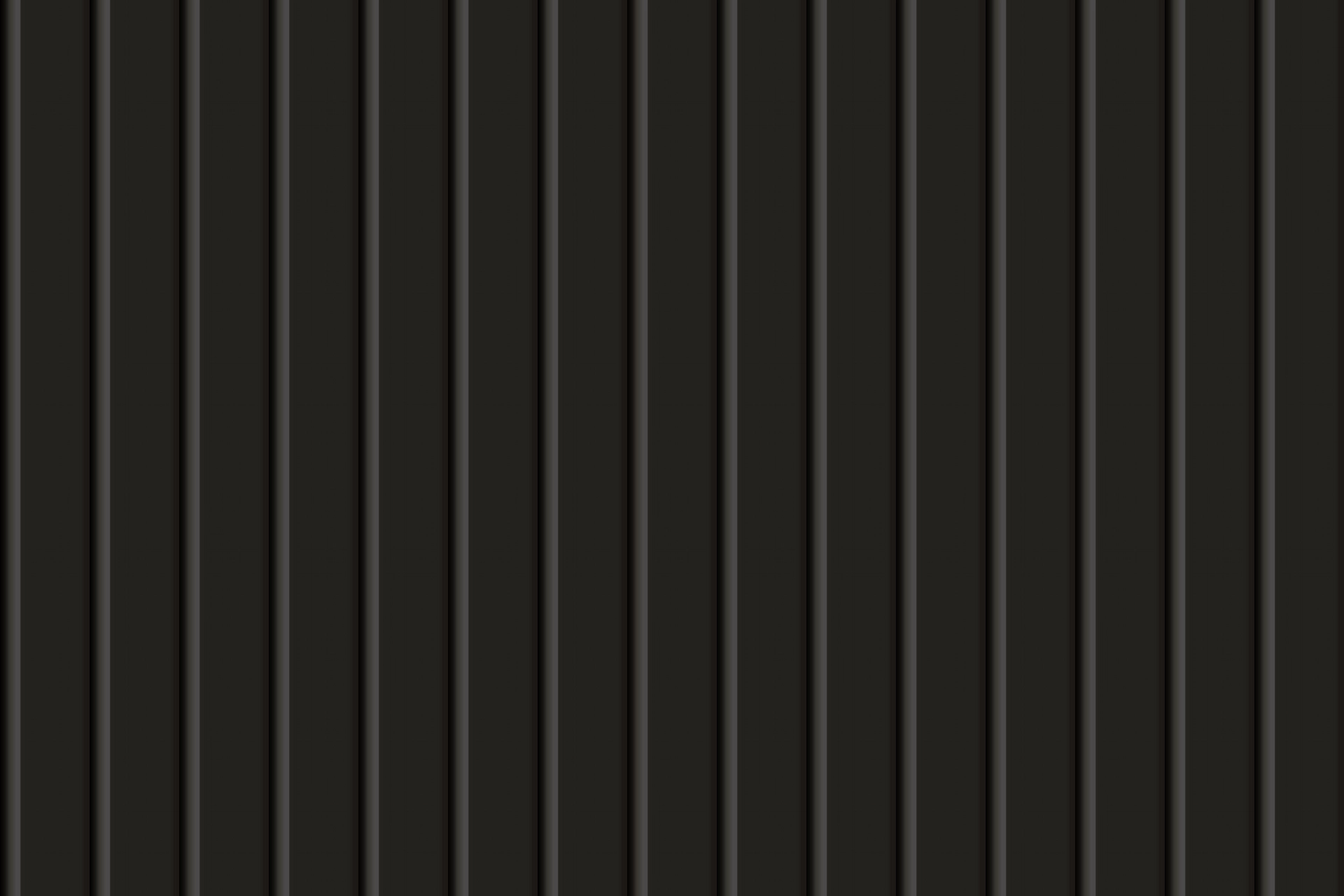 black PVC siding