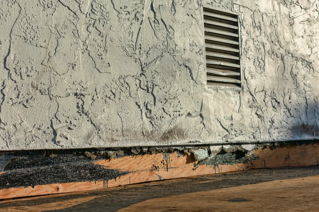 Waterproofing Behind Stucco wall